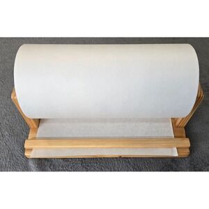 Lakeshore Wooden Tabletop Paper Center Art Dispenser Kids Drawing Station